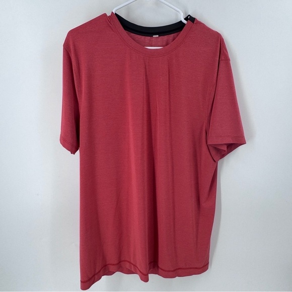 Lululemon Athletica Red Short Sleeve Tee - Picture 1 of 6
